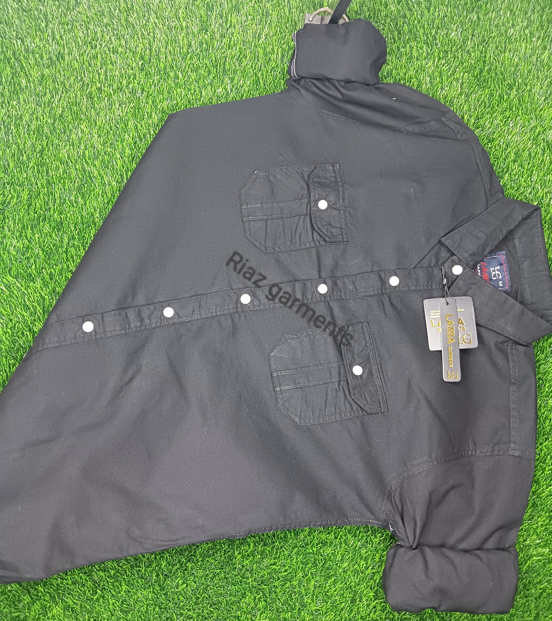 Mens Casual Shirt Mroon Color Full Sleeve 002