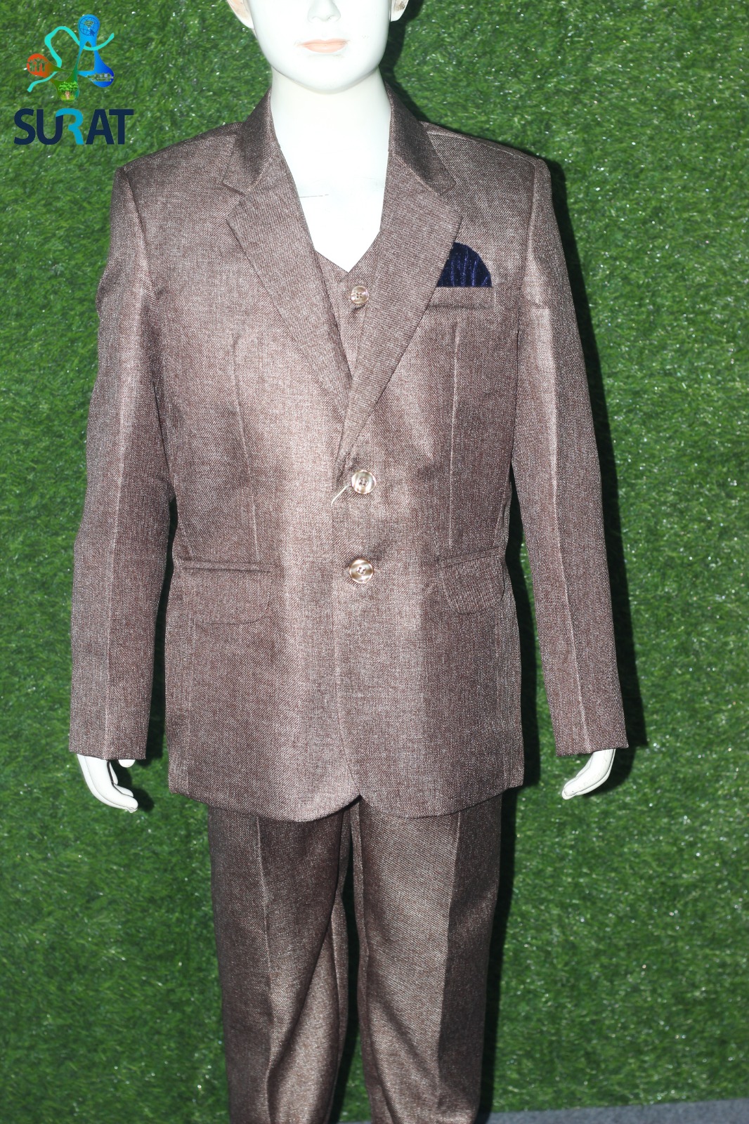 Kid Blazer Antic Goden Premium Fabrics Regular fit