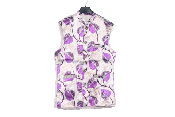 Mens Floral Koty Premium Katan Fabric