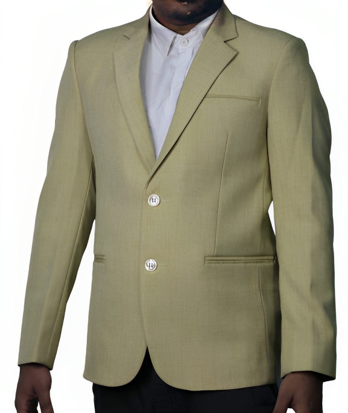 Mens Blazer Bisque Regular Fit Premium Febrics