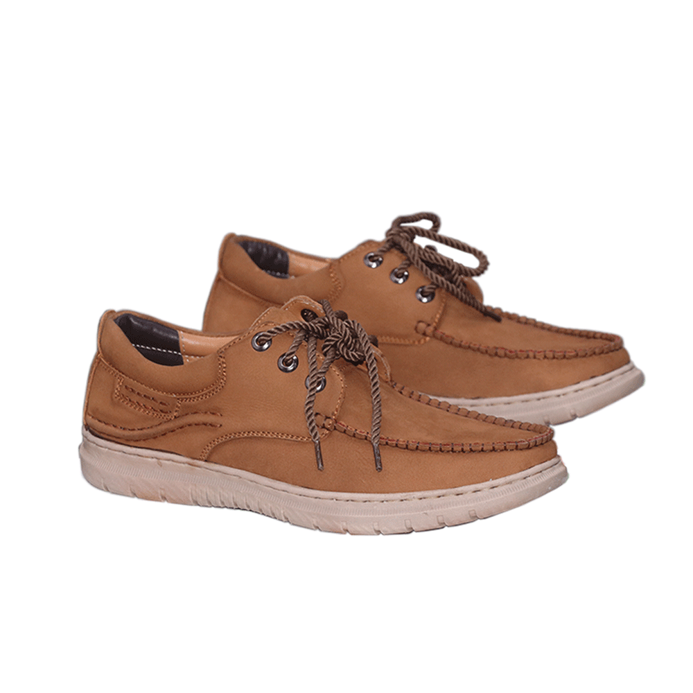 Fashion Trend Men Sport Leather Casual Jogging Shoes